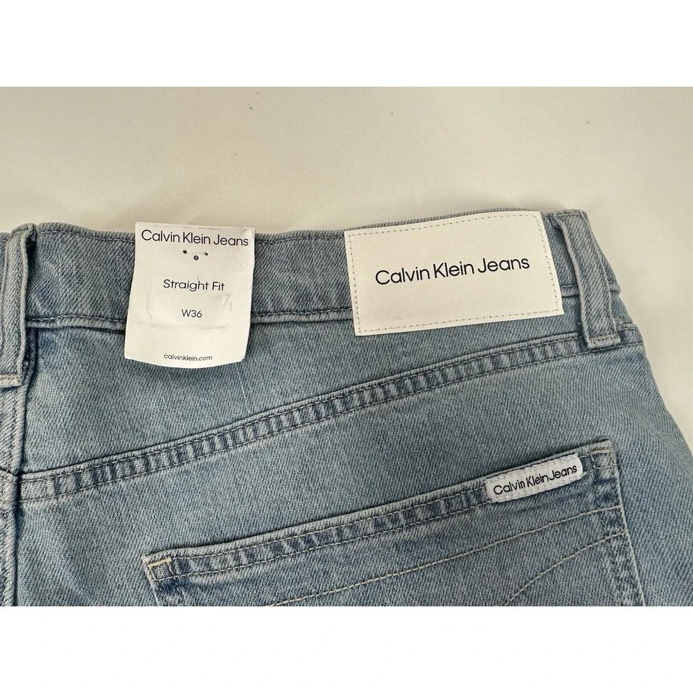 Calvin‎ Klein Freddie Rock 36W Stretch Straight Fit Cut Off Shorts NWT
